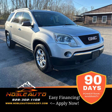 2011 GMC Acadia for sale at Noble Auto in Hickory NC