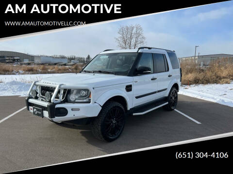 2016 Land Rover LR4 for sale at AM AUTOMOTIVE in Forest Lake MN