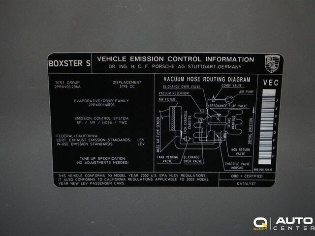 2002 Porsche Boxster S