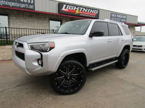 2016 Toyota 4Runner for sale at Lightning Motorsports in Grand Prairie TX