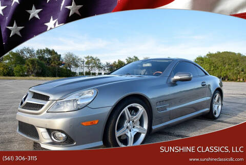 2009 Mercedes-Benz SL-Class for sale at Sunshine Classics, LLC in Boca Raton FL