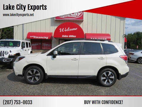 2018 Subaru Forester for sale at Lake City Exports in Auburn ME
