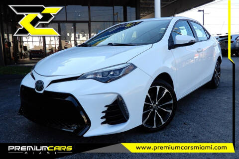 2017 Toyota Corolla for sale at Premium Cars of Miami in Miami FL