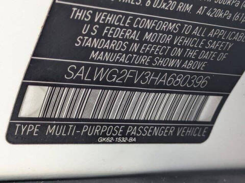 2017 Land Rover Range Rover Sport SE