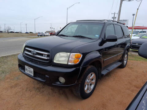2002 Toyota Sequoia for sale at BUZZZ MOTORS in Moore OK