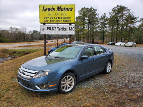 2012 Ford Fusion for sale at Lewis Motors LLC in Deridder LA