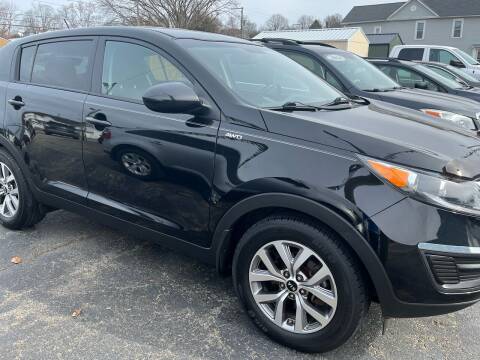 2016 Kia Sportage for sale at Steel Auto Group LLC in Logan OH
