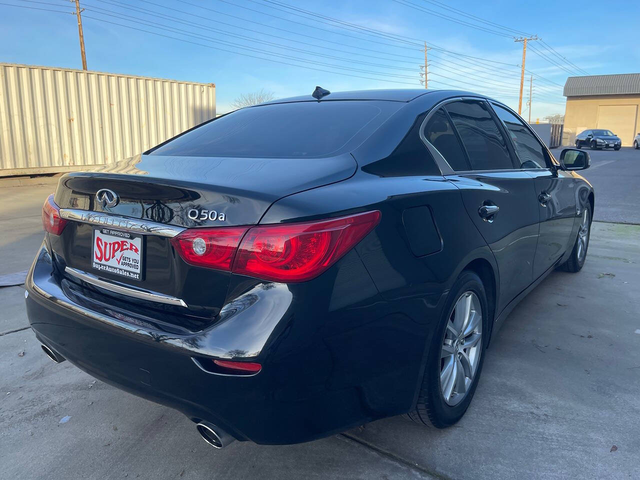 2015 INFINITI Q50 for sale at Super Auto Sales Modesto in Modesto, CA