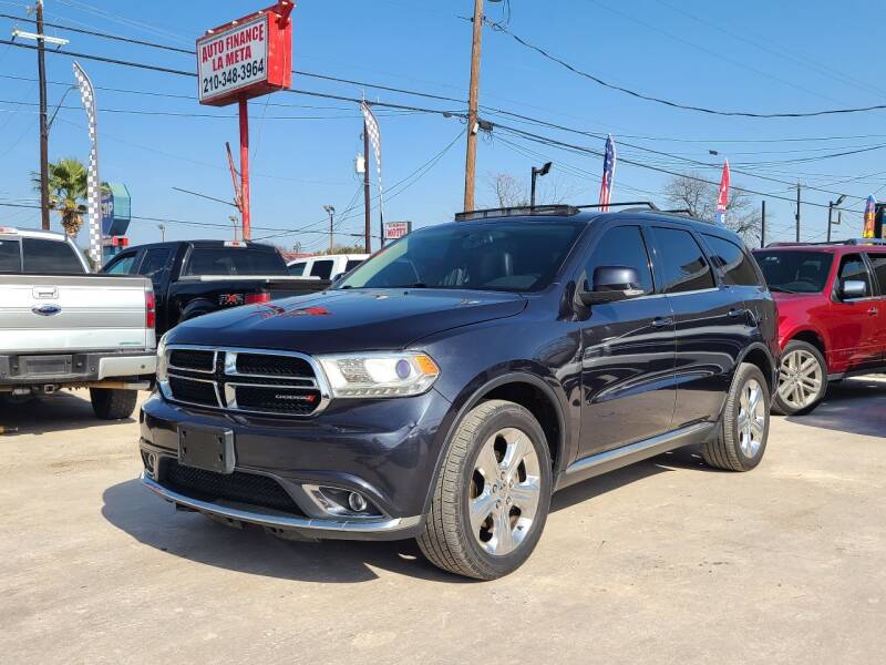 2014 Dodge Durango for sale at Auto Finance La Meta in San Antonio TX
