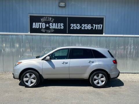 2012 Acura MDX for sale at Austin's Auto Sales in Edgewood WA
