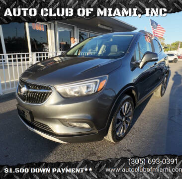 2017 Buick Encore for sale at AUTO CLUB OF MIAMI, INC in Miami FL