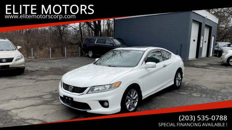 2014 Honda Accord for sale at ELITE MOTORS in West Haven CT