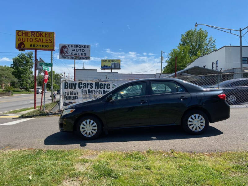 2010 Toyota Corolla for sale at Cherokee Auto Sales in Knoxville TN
