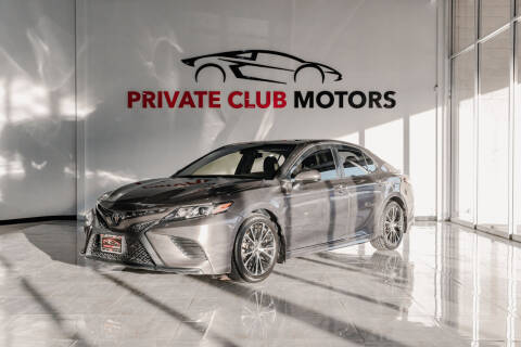 2018 Toyota Camry for sale at Private Club Motors in Houston TX