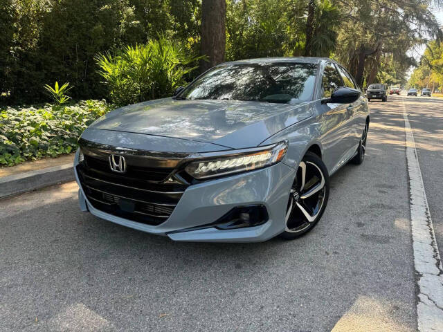 2021 Honda Accord for sale at Ride On LLC in Van Nuys, CA