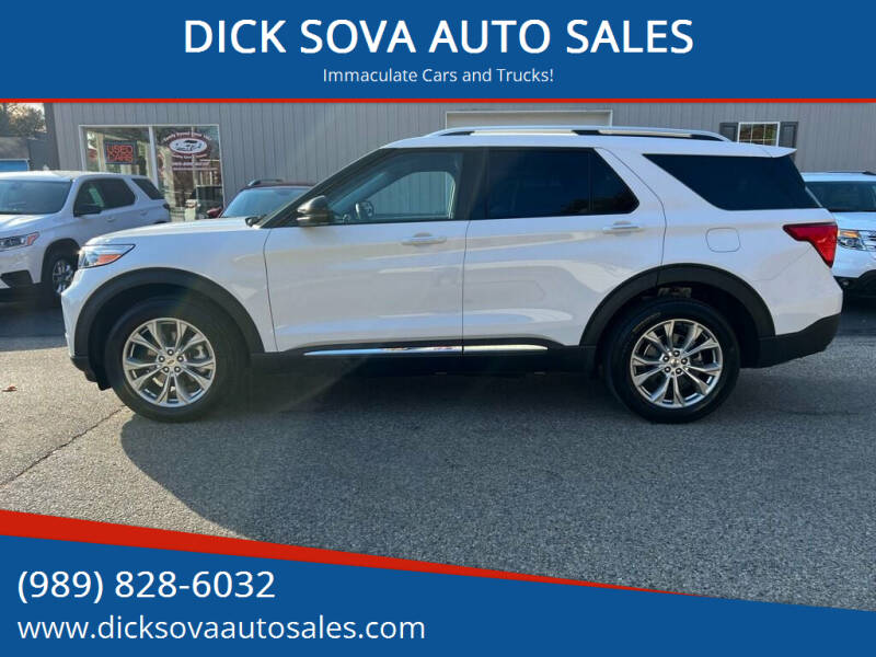2021 Ford Explorer for sale at DICK SOVA AUTO SALES in Shepherd MI