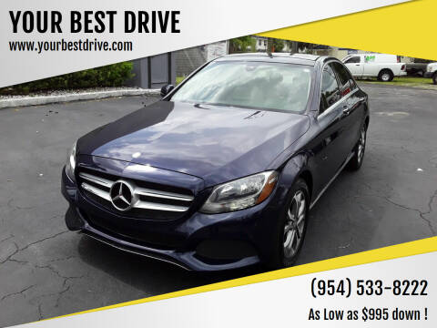 2017 Mercedes-Benz C-Class for sale at YOUR BEST DRIVE in Oakland Park FL