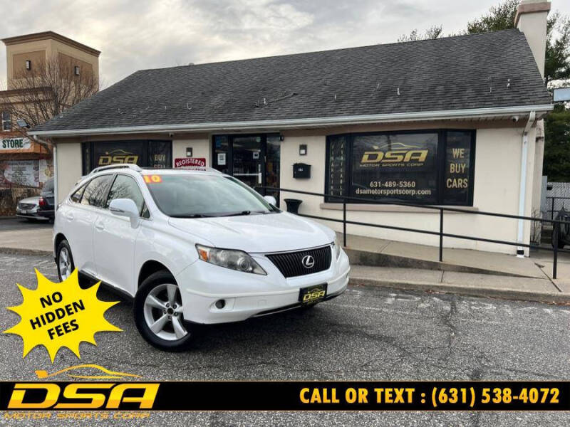 2010 Lexus RX 350 for sale at DSA Motor Sports Corp in Commack NY