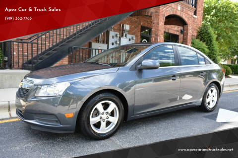 2013 Chevrolet Cruze for sale at Apex Car & Truck Sales in Apex NC