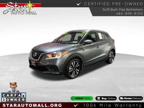 2020 Nissan Kicks for sale at STAR AUTO MALL 512 in Bethlehem PA