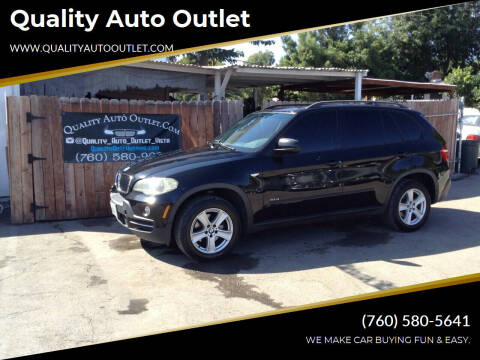 2008 BMW X5 for sale at Quality Auto Outlet in Vista CA