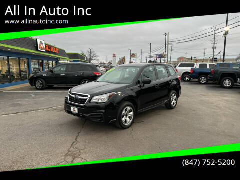2018 Subaru Forester for sale at All In Auto Inc in Palatine IL