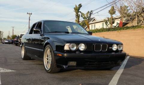 1991 BMW M5 for sale at DNZ Automotive Sales & Service in Costa Mesa CA