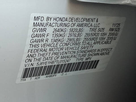 2026 Acura MDX SH-AWD w/Advance