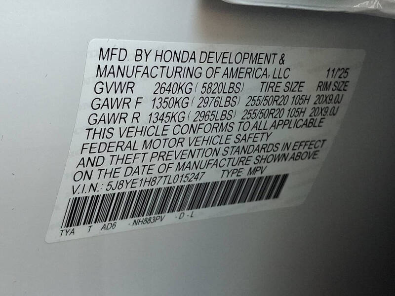 2026 Acura MDX SH-AWD w/Advance