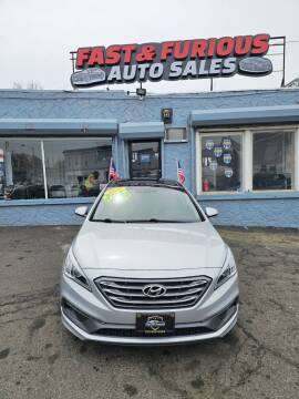 2016 Hyundai Sonata for sale at FAST AND FURIOUS AUTO SALES in Newark NJ
