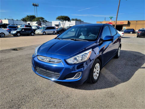 2016 Hyundai Accent for sale at Image Auto Sales in Dallas TX