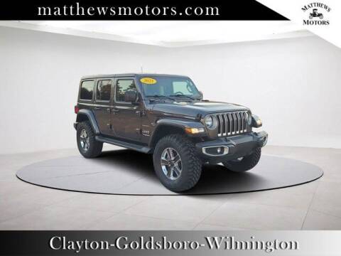 2021 Jeep Wrangler Unlimited for sale at Auto Finance of Raleigh in Raleigh NC