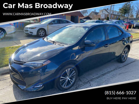 2018 Toyota Corolla for sale at Car Mas Broadway in Crest Hill IL