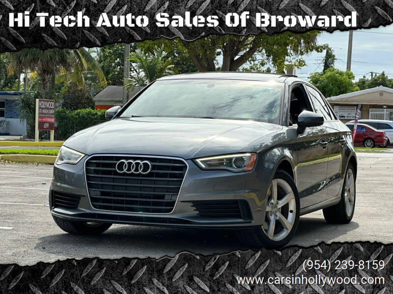 2016 Audi A3 for sale at Hi Tech Auto Sales Of Broward in Hollywood FL