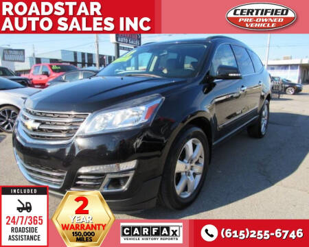 2017 Chevrolet Traverse for sale at Roadstar Auto Sales Inc in Nashville TN