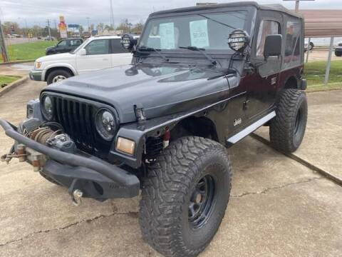 2002 Jeep Wrangler for sale at Cooper's Wholesale Cars in West Point MS