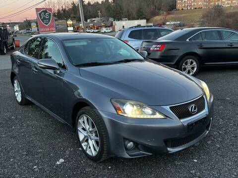 2012 Lexus IS 250 for sale at J & E AUTOMALL in Pelham NH