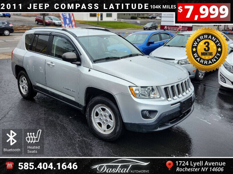 2011 Jeep Compass for sale at Daskal Auto LLC in Rochester NY
