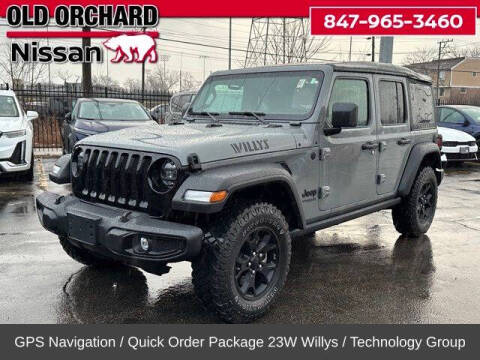 2022 Jeep Wrangler Unlimited for sale at Old Orchard Nissan in Skokie IL
