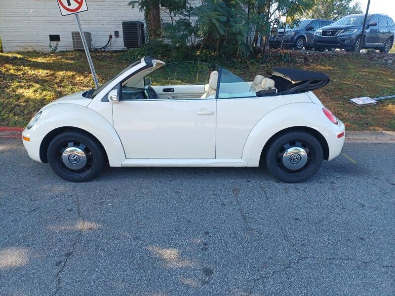 2008 Volkswagen New Beetle Convertible for sale at Star Car in Woodstock GA