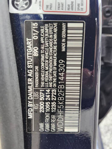 2015 Mercedes-Benz E-Class E 350