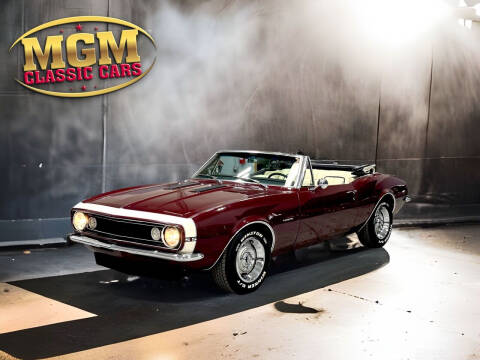 1967 Chevrolet Camaro for sale at MGM CLASSIC CARS in Addison IL