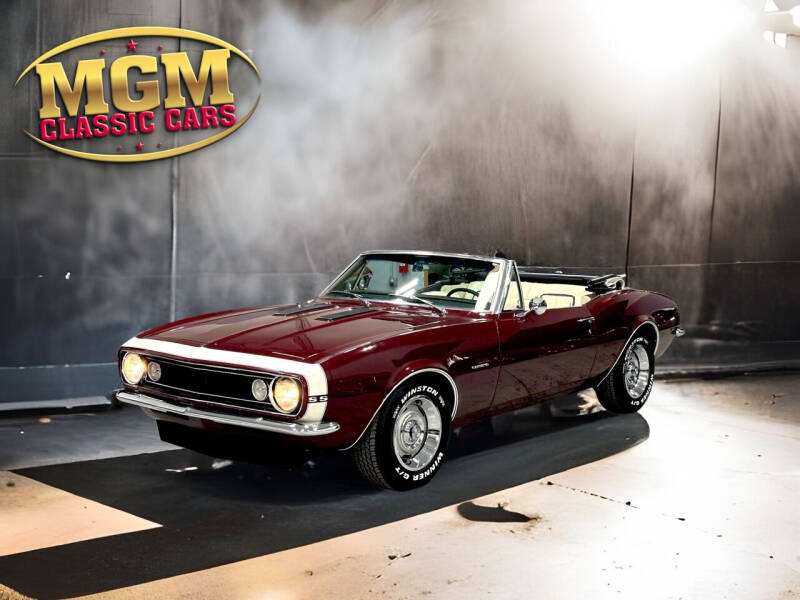 1967 Chevrolet Camaro for sale at MGM CLASSIC CARS in Addison IL
