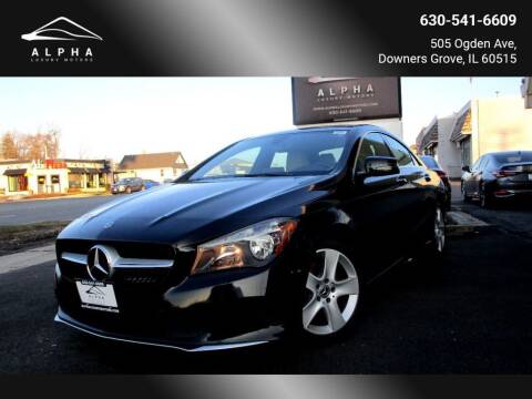 2018 Mercedes-Benz CLA for sale at Alpha Luxury Motors in Downers Grove IL
