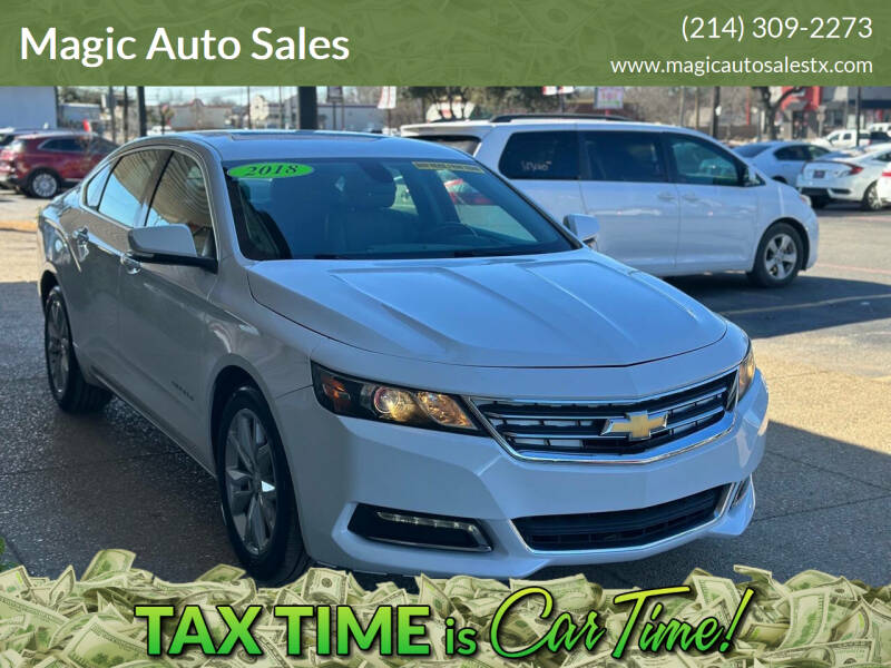 2018 Chevrolet Impala for sale at Magic Auto Sales in Dallas TX