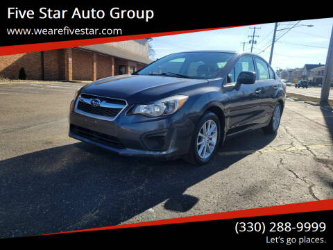 2012 Subaru Impreza for sale at Five Star Auto Group in North Canton OH