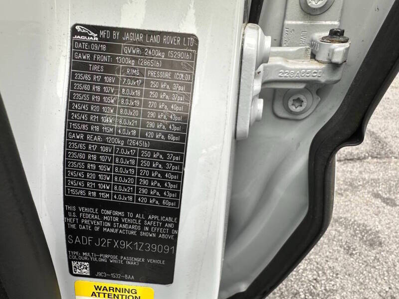 2019 Jaguar E-PACE P250 S