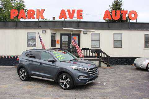 2018 Hyundai Tucson for sale at Park Ave Auto Inc. in Worcester MA