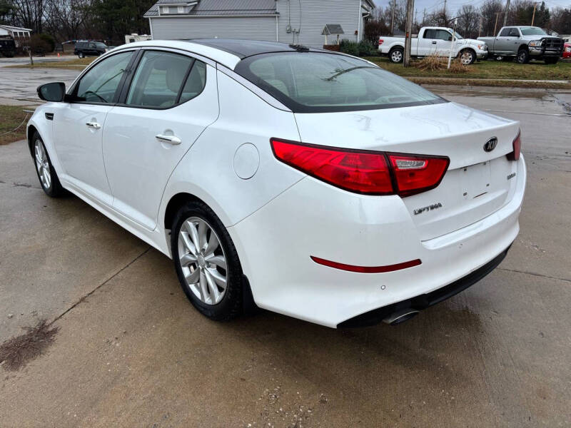 Used 2014 Kia Optima EX with VIN 5XXGN4A72EG339898 for sale in Warrensville Heights, OH