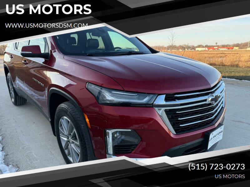 2022 Chevrolet Traverse for sale at US MOTORS in Des Moines IA